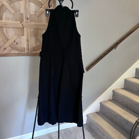 Spanx Black Ponte Cargo Dress size M - Picture 3 of 6